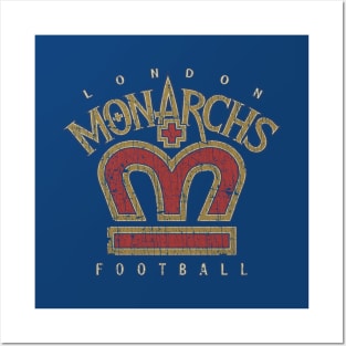 London Monarchs 1991 Posters and Art